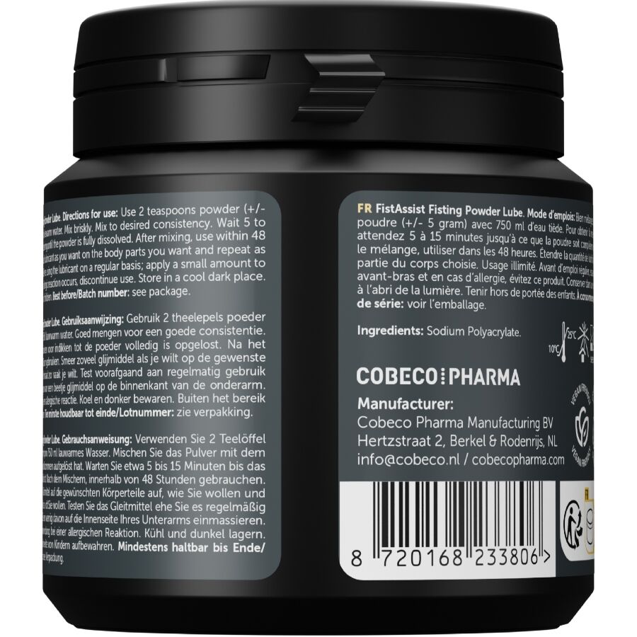 Cobeco - Fist Assist Powder Lube 135 Gr - immagine 2