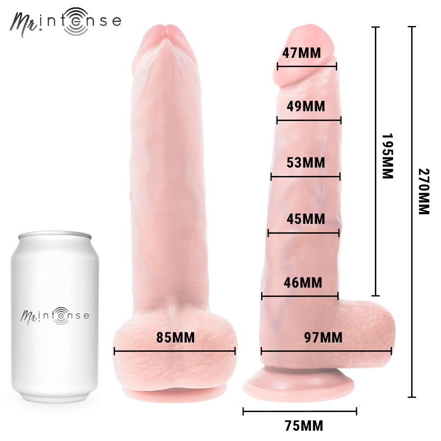 Mr Intense - Dildo Neeson 27 Cm Ø 5.6 Cm - immagine 6