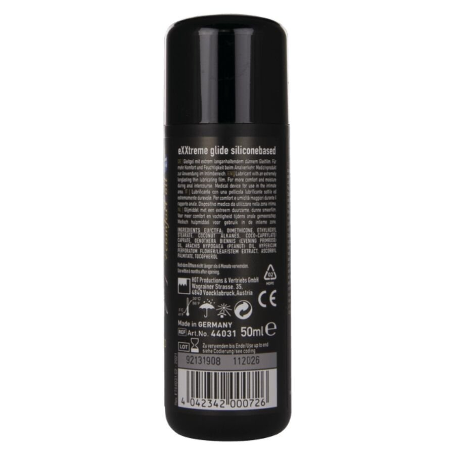 Hot - Exxtreme Glide Lubrificante a Base di Silicone + Olio Comfort A+ 50 Ml - immagine 2