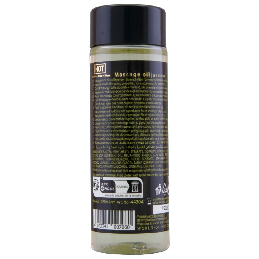 Hot - Olio da Massaggio al Gelsomino 100 Ml - immagine 2
