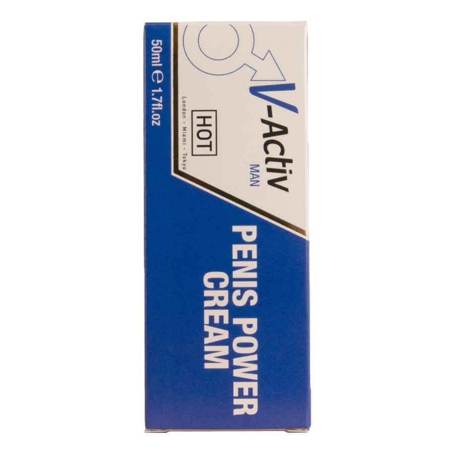 Hot - V-Activ Penis Power Cream per Uomo 50 Ml - immagine 4