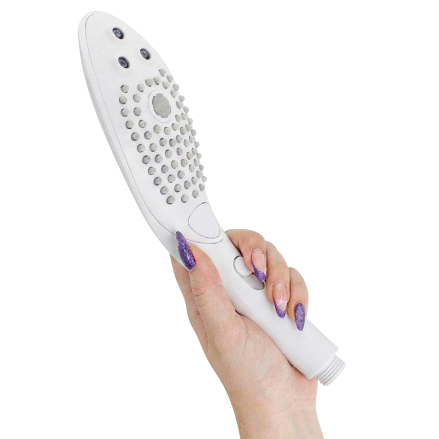 Womanizer - Soffione Doccia Stimolante Clitorideo Wave Bianco - immagine 4