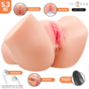 Intense Deep Touch - Nicole Masturbatore Vaginale con Effetti di Aspirazione, Calore, Vibrazione e Vocale con Telecomando 5,3 Kg