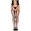 Leg Avenue - 1968 Calze con Cintura Giarrettiera Inclusa Nere - Taglia Unica