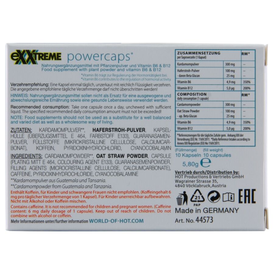 Hot - Exxtreme Capsule Power Uomo 10 Unità - immagine 4
