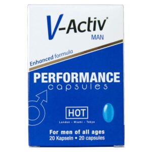 Hot - V-Activ Caps Uomo 20 Unità