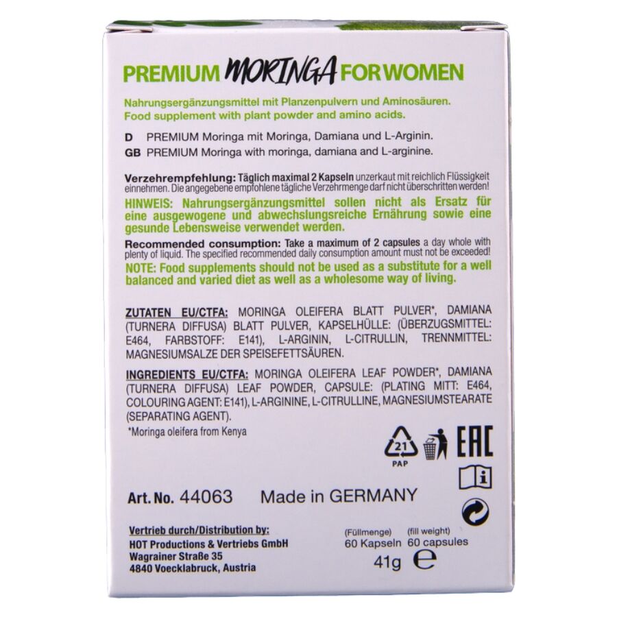 Hot - Moringa Donne Cappellini Donna 60 Unità - immagine 3