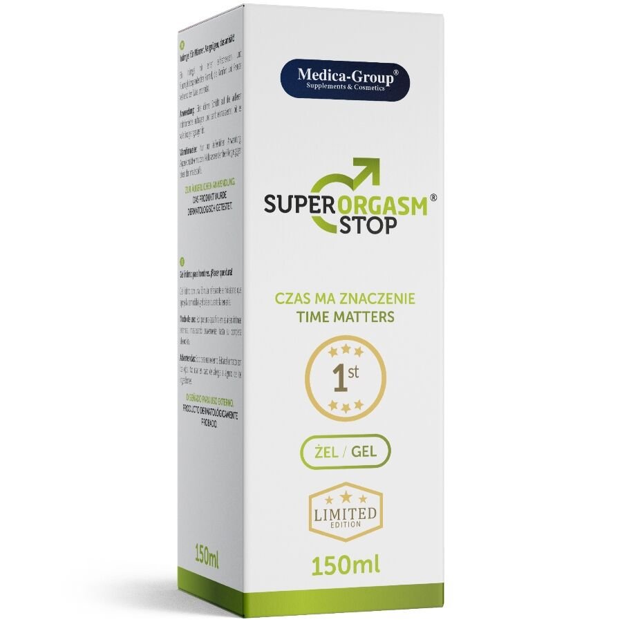 Medica Group - Super Orgasm Stop Gel Intimo Uomo 150 Ml - immagine 3