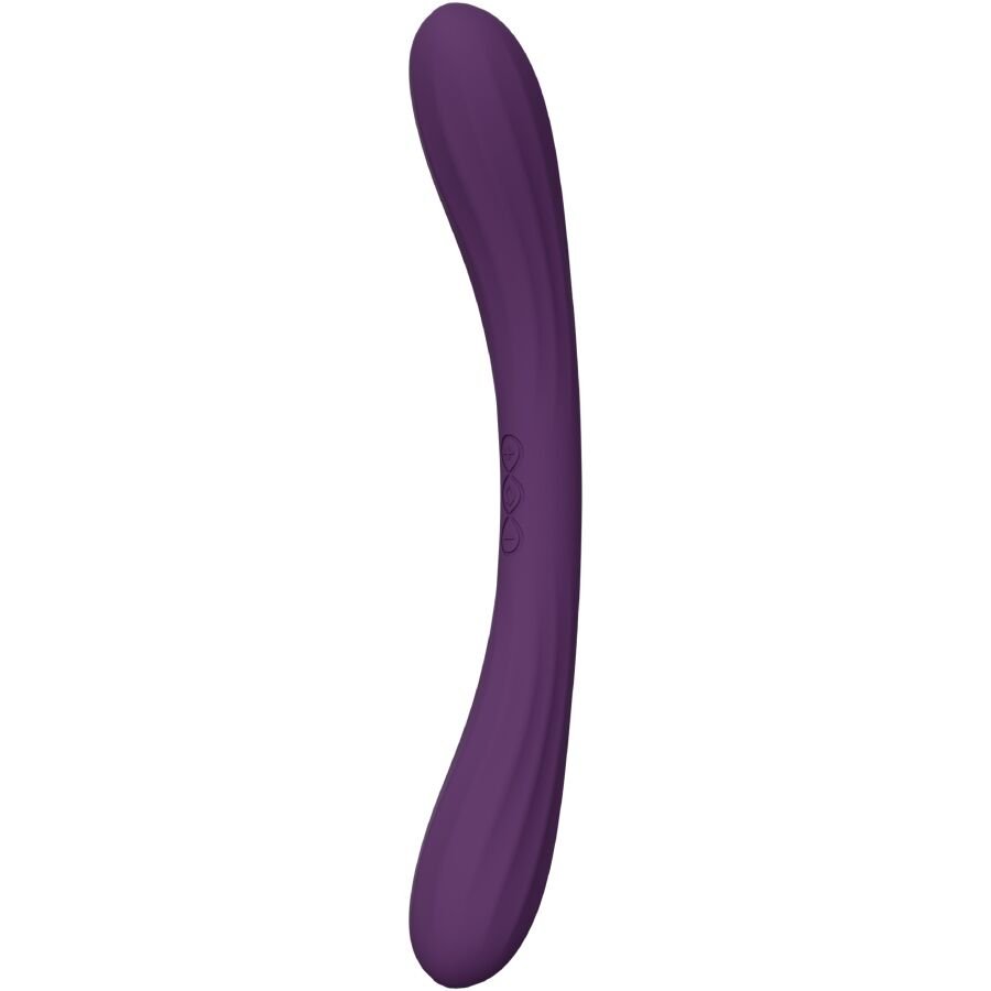 Lelo - Boomerang Vibratore a Doppia Estremità Viola - immagine 2