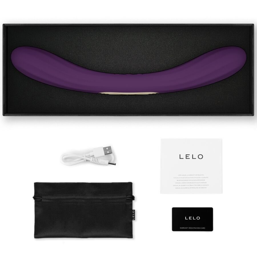 Lelo - Boomerang Vibratore a Doppia Estremità Viola - immagine 3