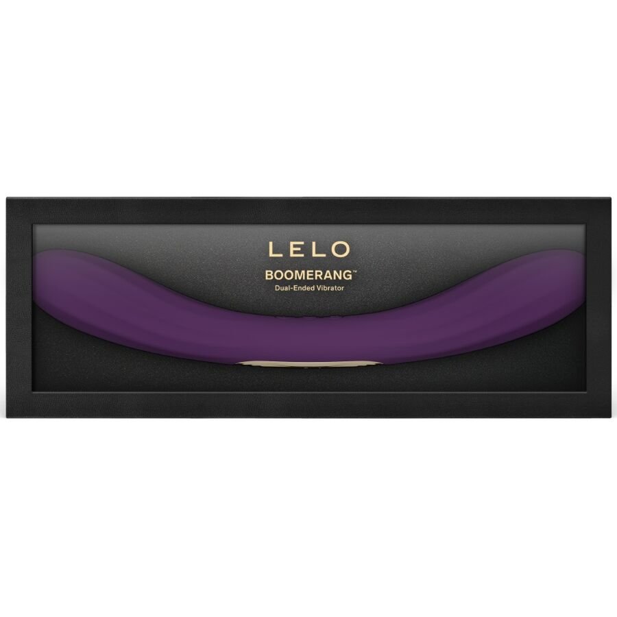 Lelo - Boomerang Vibratore a Doppia Estremità Viola - immagine 4