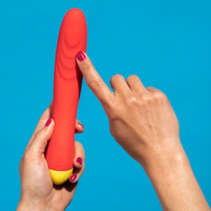 Romp - Hype Vibratore Multifunzione per il Punto G Rosso - immagine 3