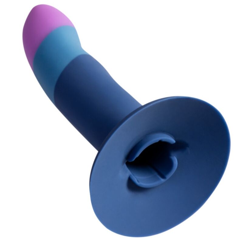 Romp - Dildo in Silicone Piccolo con Ventosa Tricolore 14 Cm - immagine 4