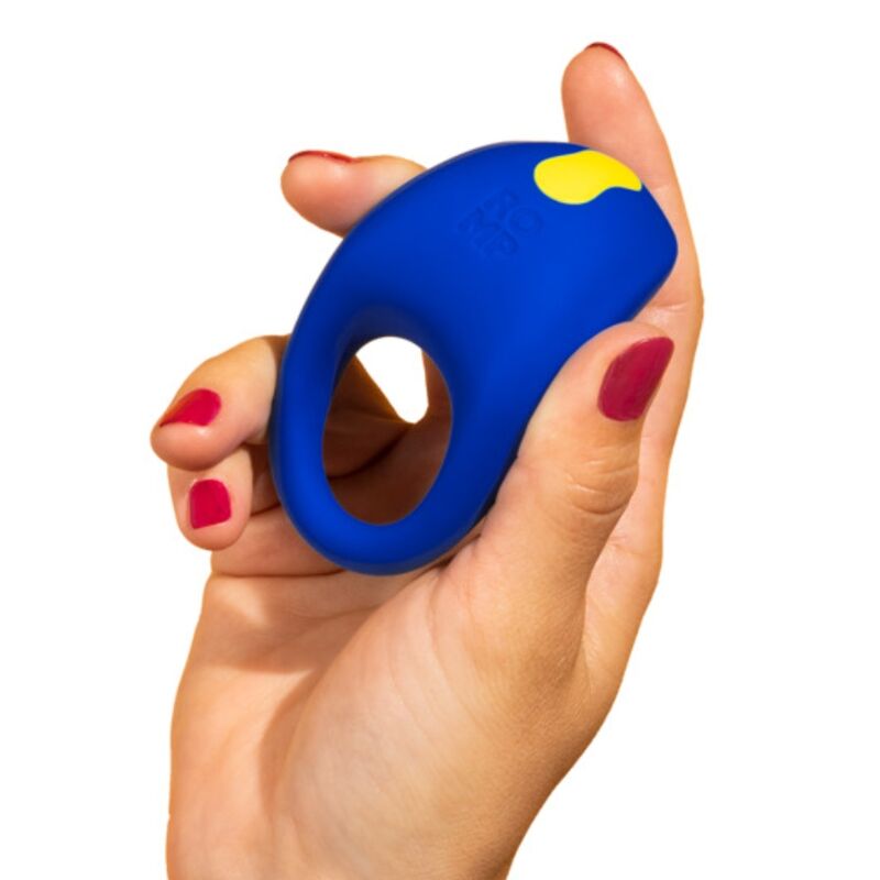 Romp - Juke Anello per Pene in Silicone con Vibratore per la Stimolazione Clitoridea - immagine 4