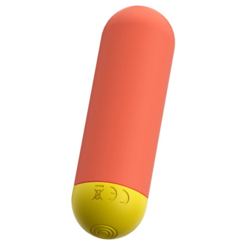 Romp - Riot Proiettile Vibrante Multifunzione Arancione + Giallo - immagine 6