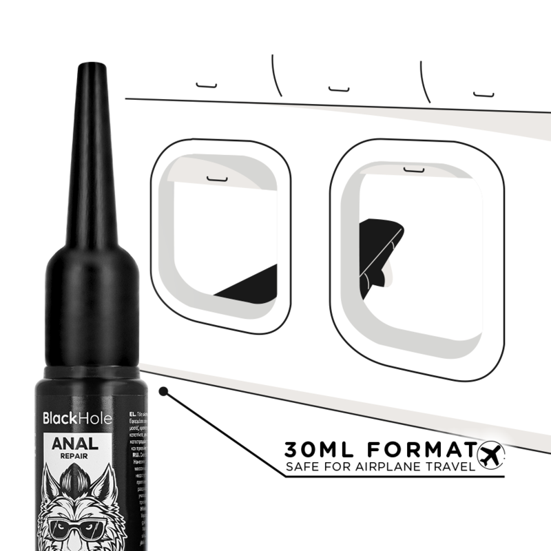 Black Hole - Applicatore Lubrificante Anale Taglia S 30 Ml - immagine 5