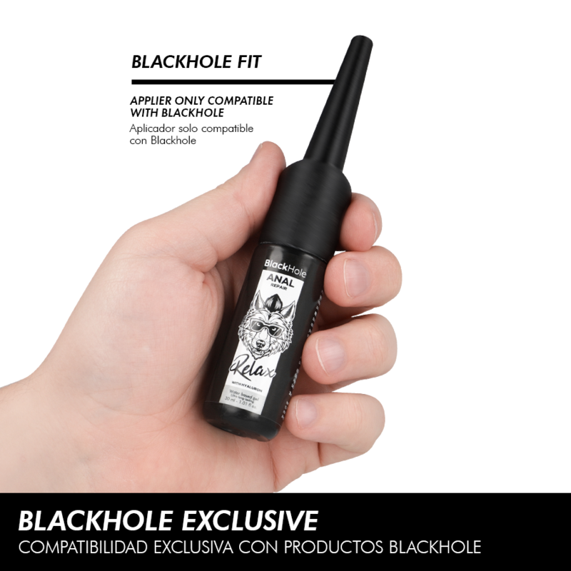 Black Hole - Applicatore Lubrificante Anale Taglia S 30 Ml - immagine 3