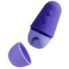 Romp - Stimolatore Clitorideo Gratuito con Coperchio, 10 Livelli, Ricaricabile, Viola