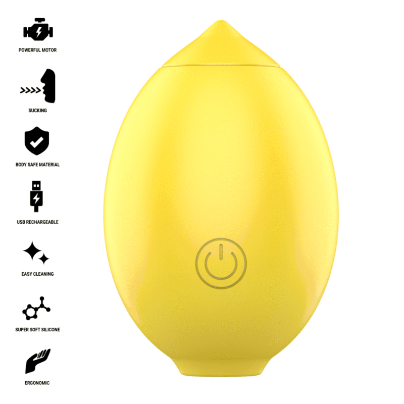 Intense - Moni Stimolatore Clitoride A Suzione Lemon - immagine 2