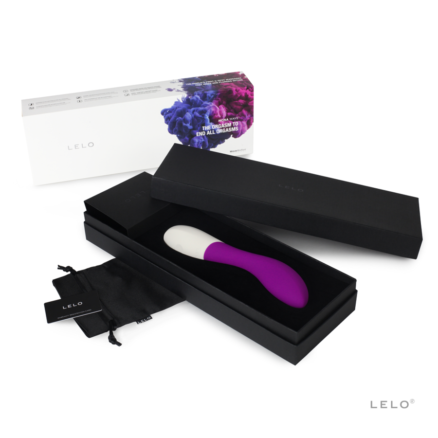 Lelo - Vibratore Mona Wave Rosa Profonda - immagine 3