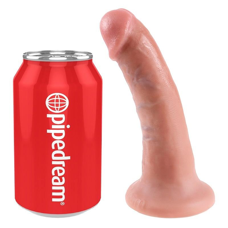 King Cock - 6 Dildo Flesh 15.2 Cm - immagine 4