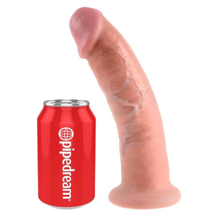 King Cock - 9 Dildo Flesh 22.9 Cm - immagine 3