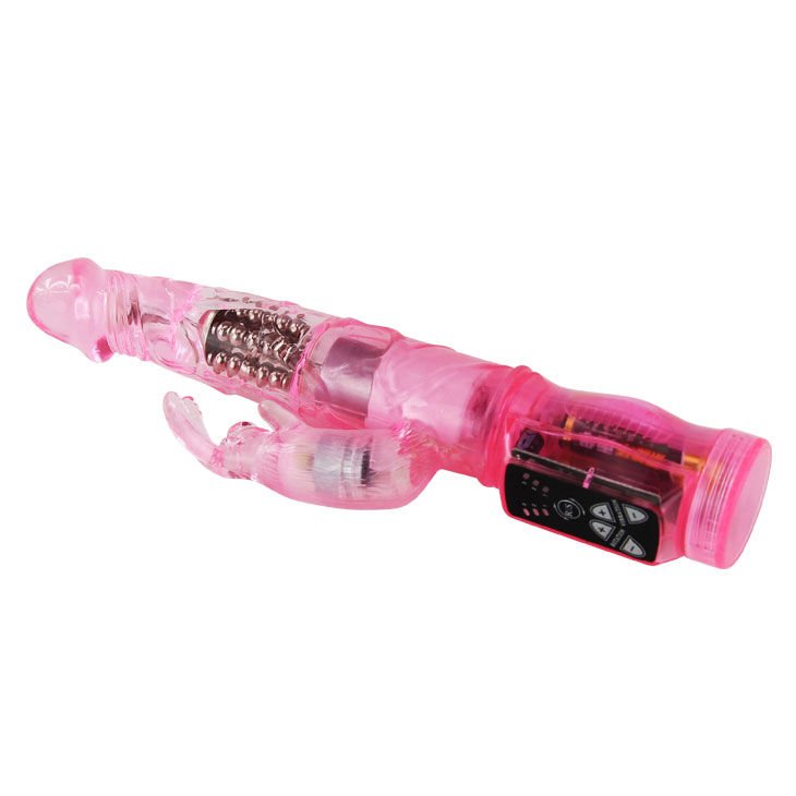 Baile - Mini Rotatore Coniglio Rosa Con Superstimolatore - immagine 2
