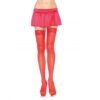 Leg Avenue - Collant Rosso con Top in Pizzo