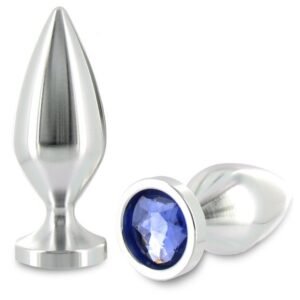 Metal Hard - Plug Anale Alimentazione Colore Cristallo Medio 8,89 Cm