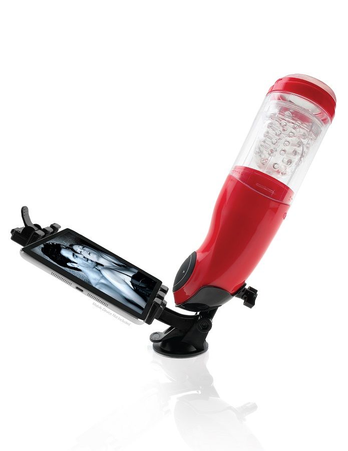 Extreme Toyz - Pdx Mega Bator Usb Masturbatore Maschio Bocca Rosso - immagine 3