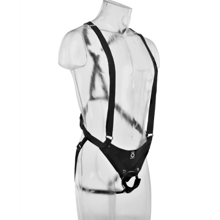 King Cock - Sistema di Regtatura Hollow Strap-On 28 Cm - immagine 4