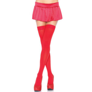 Leg Avenue - Calzamaglia in Nylon Rosso