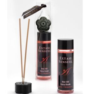 Extase Sensual - Olio da Massaggio con Effetto Fragola Extra Fresco 100 Ml