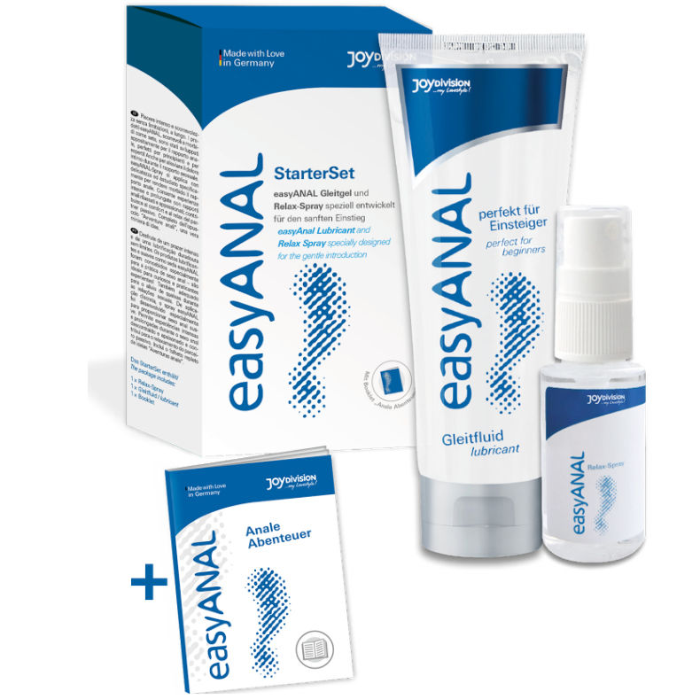 Joydivision Easyanal - Starter Set Lubrificante + Relax Spray - immagine 2