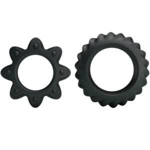 Baile - Kit 2 Anelli Fioriti In Silicone