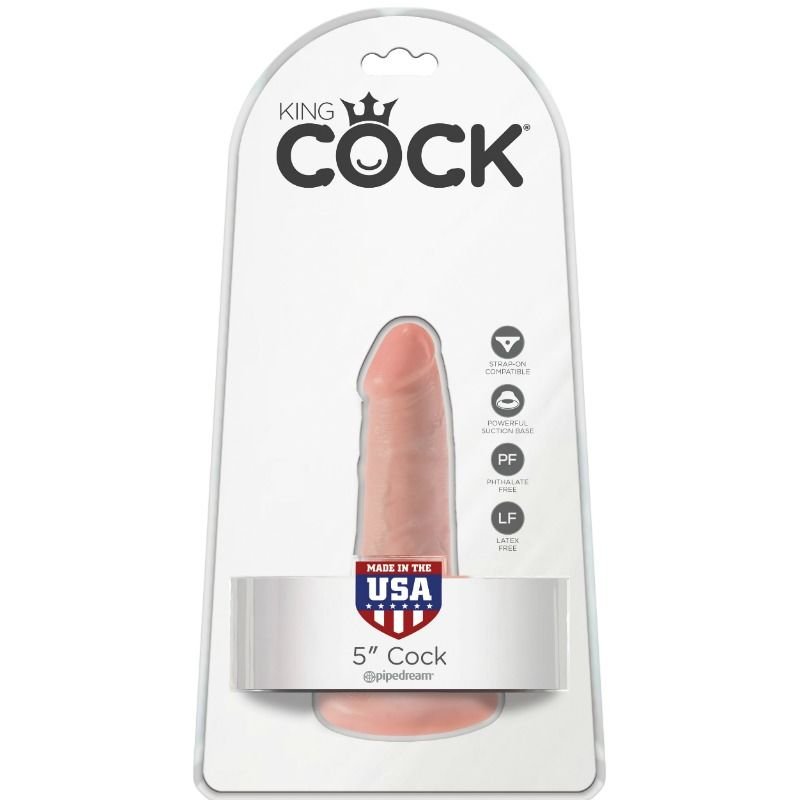 King Cock - Dildo con Sfere 14 Cm - Carne - immagine 4