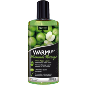 Joydivision Warmup - Olio da Massaggio Riscaldante alla Mela Verde - 150 Ml
