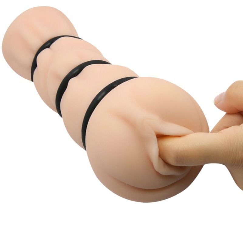 Crazy Bull - Masturbatore Vagina con Anelli - immagine 4