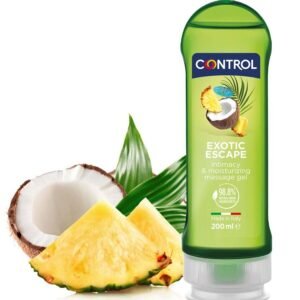 Control - 2 En 1 Massaggio E Piacere Esotico 200 Ml