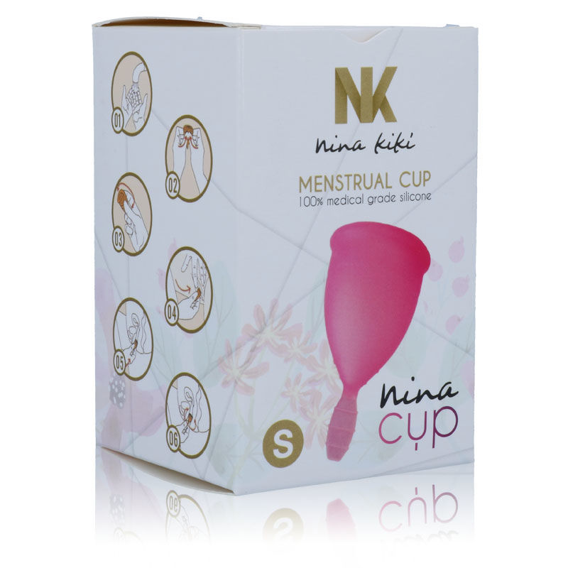 Nina Kikí - Coppa Mestruale Rosa - Taglia S - immagine 2