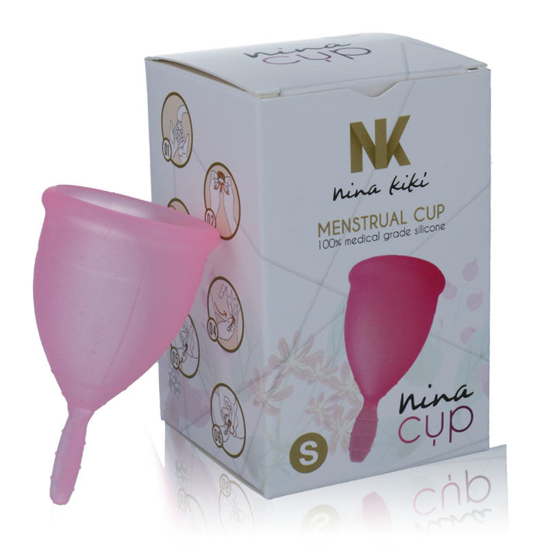 Nina Kikí - Coppa Mestruale Rosa - Taglia S - immagine 5