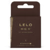 Lelo Hex Condoms Respect Xl 3 Pack