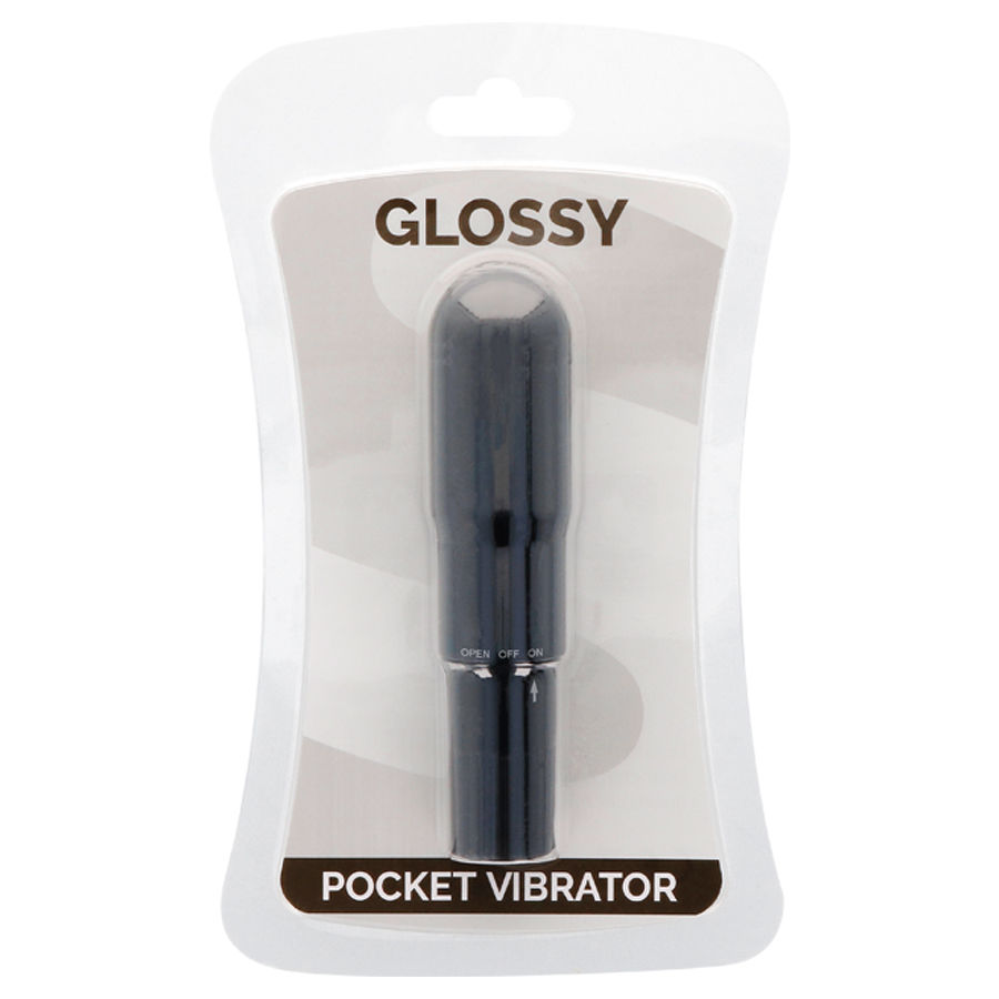 Glossy - Vibratore Tascabile Nero - immagine 3