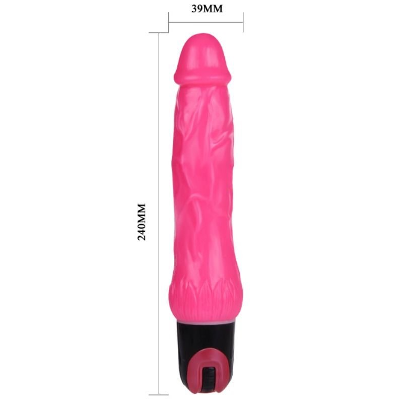 Baile - Vibratore Daaply Pleasure Multispeed Rosa - immagine 4