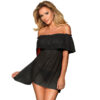 Subblime - Dresses Abito Corto + Perizoma Nero S / M