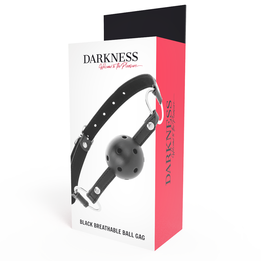 Darkness - Bavaglino Traspirante Nero - immagine 4