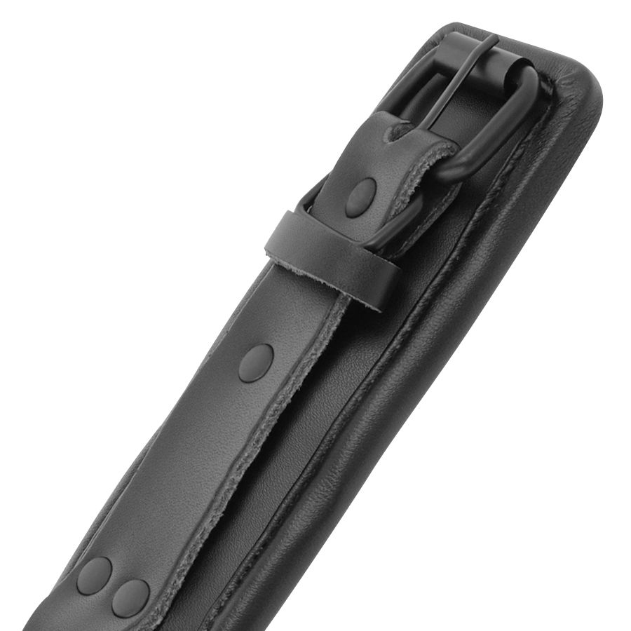 Darkness - Manette Regolabili in Pelle Nera - immagine 3
