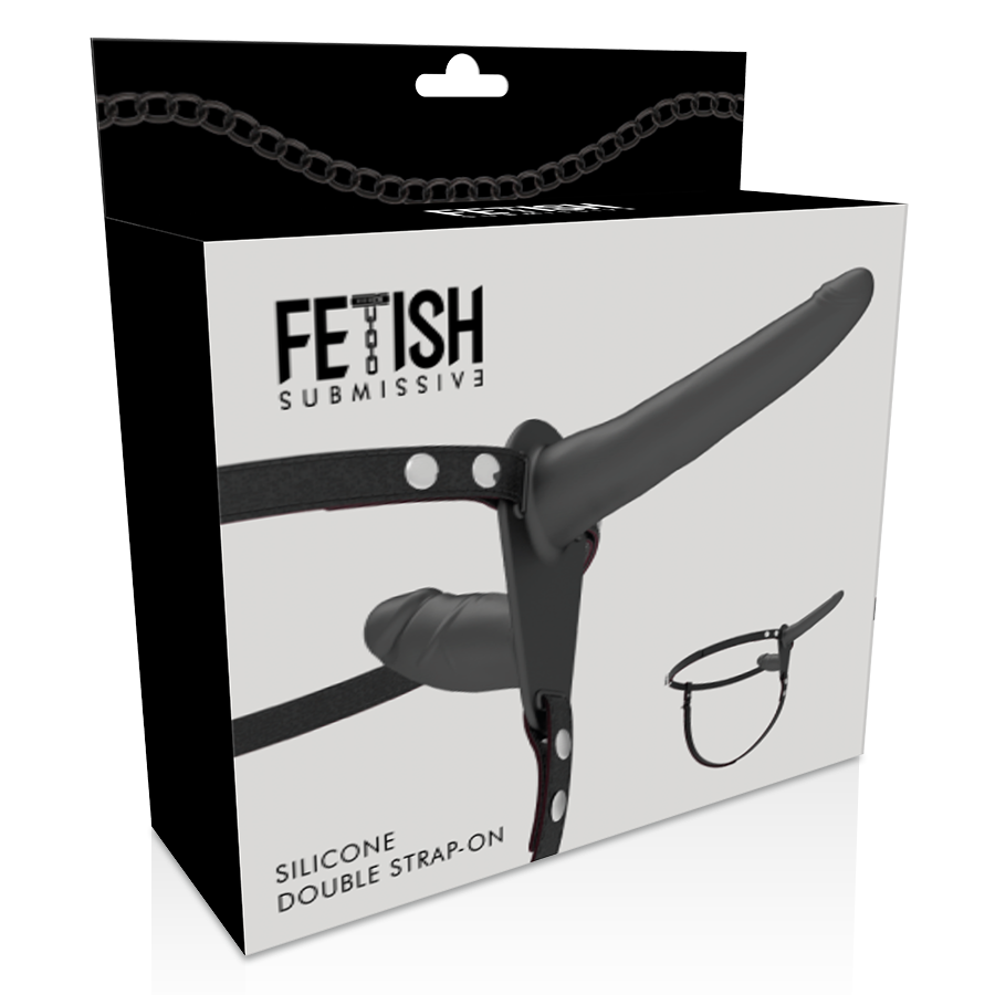 Fetish Submissive Harness - Doppia Penetrazione Nera - immagine 5