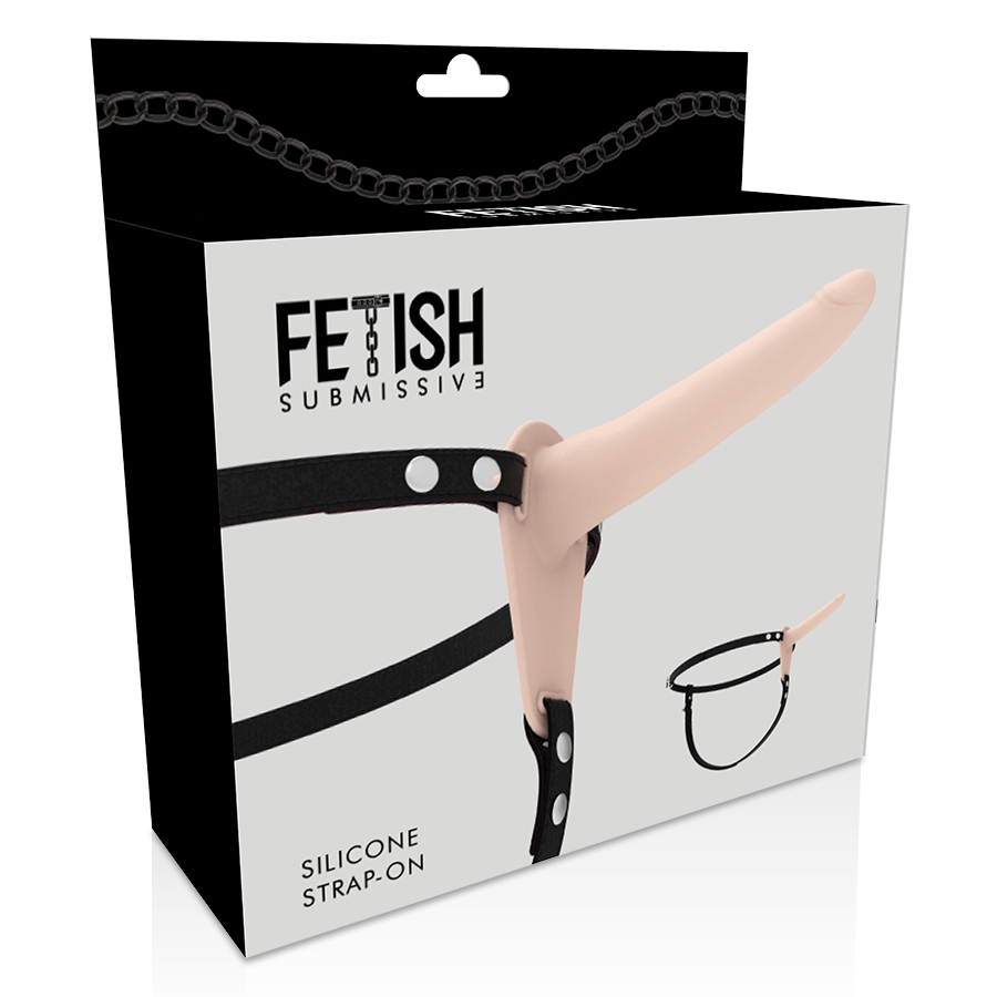 Fetish Submissive Harness - Silicone Carne 15 Cm - immagine 5