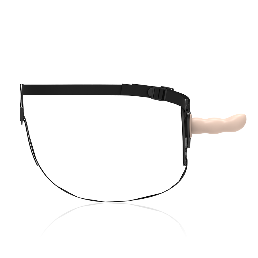Fetish Submissive Harness - Silicone Carne Punto G 12,5 Cm - immagine 4